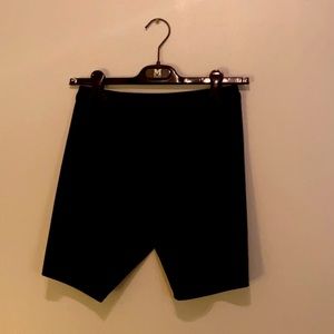 Thick black bike shorts